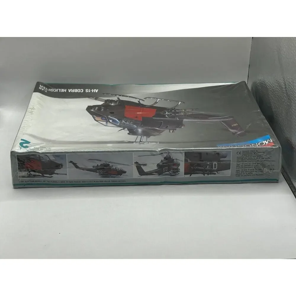 MONOGRAM BELL AH-1S COBRA HELICOPTER 1:48 PLASTIC MODEL Kit Complete Sealed - Picture 2 of 3